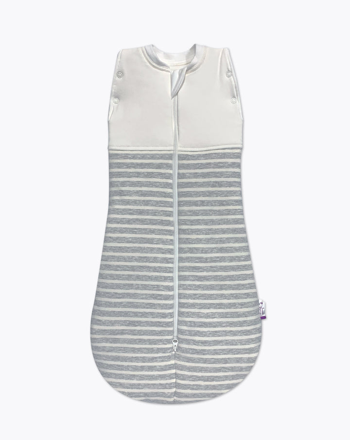 sleep swaddle bag grey stripe | Newborn | 2.5 Tog