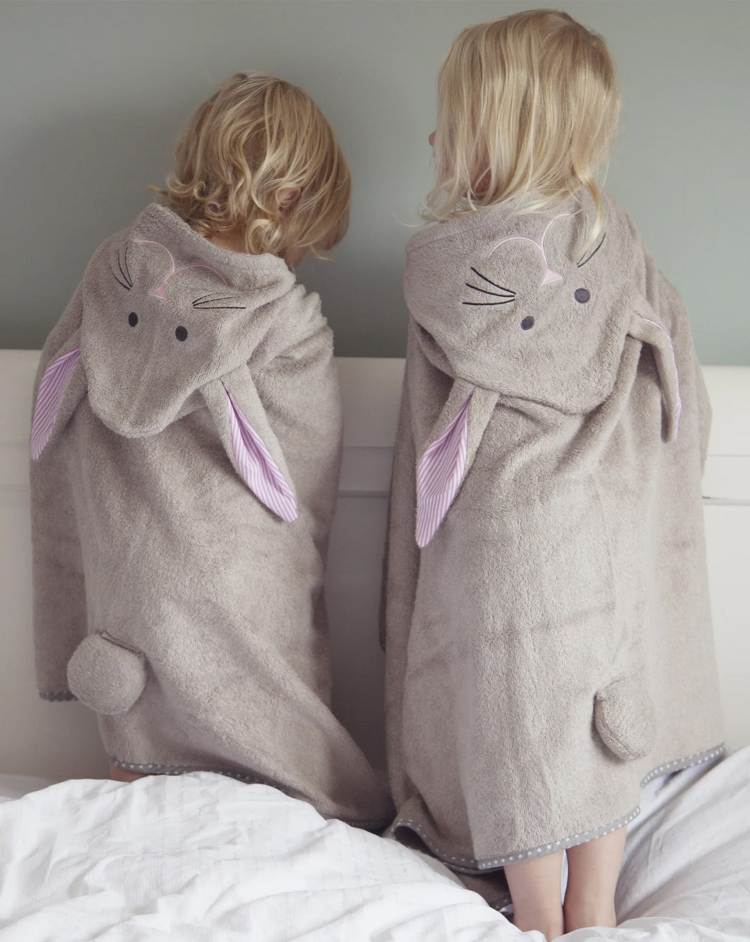 Cuddlebunny | bamboo soft hooded towel | personalised