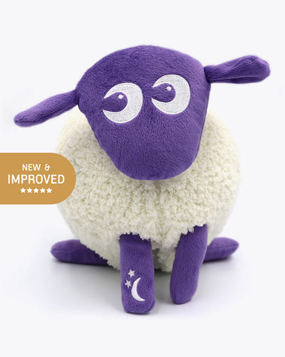 ewan Deluxe | baby shushing sleep sheep | purple