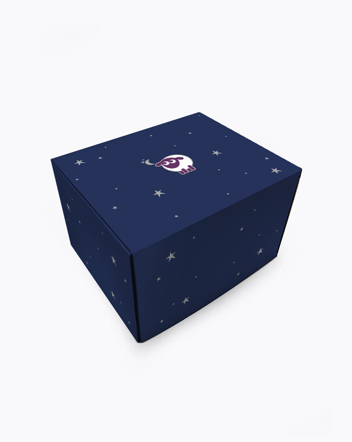 starry night gift box | decorative cardboard packaging