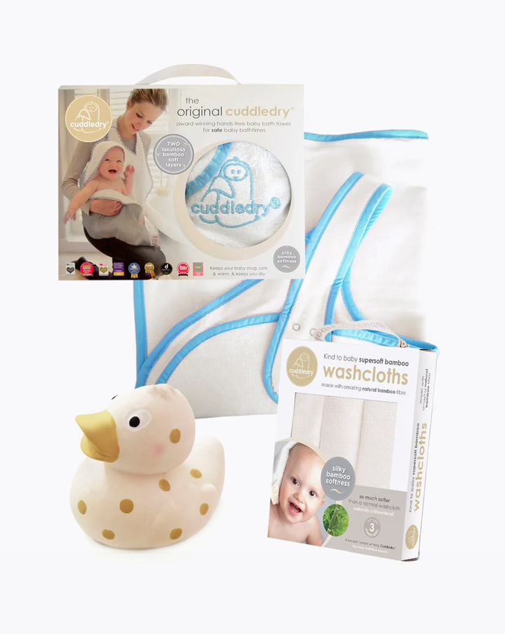baby bathtime gift set