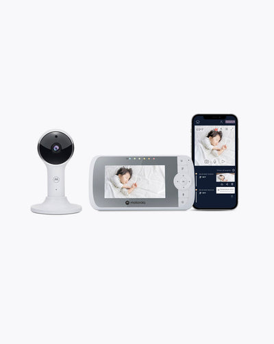 Motorola VM64 Connect | 4.3” smart baby monitor