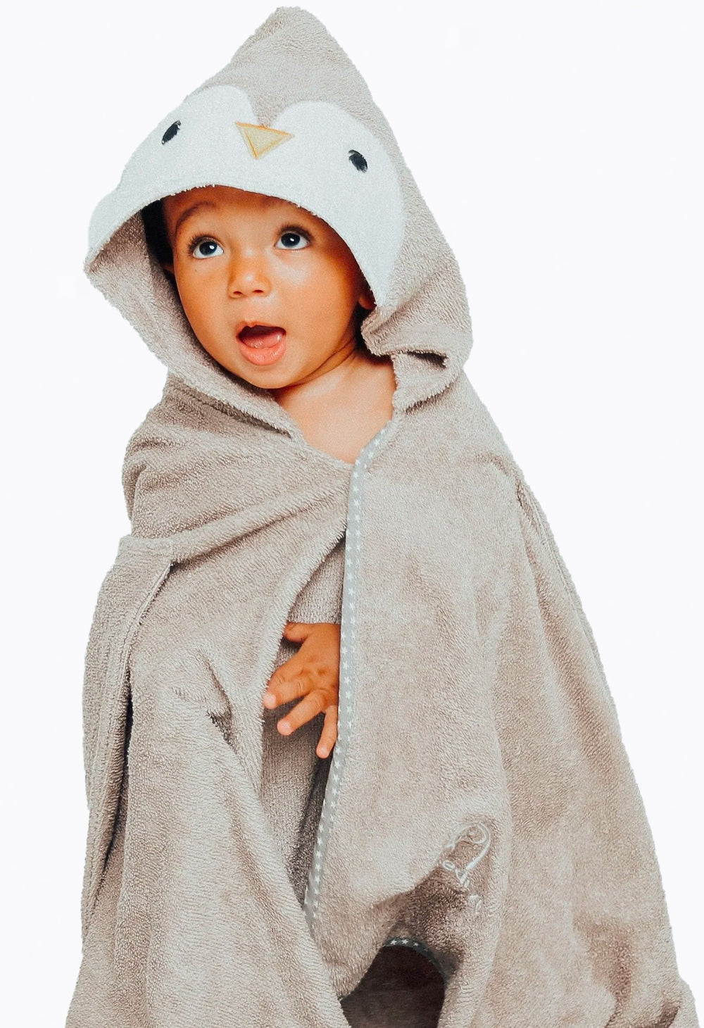 Cuddlepenguin | bamboo soft hooded towel | personalised