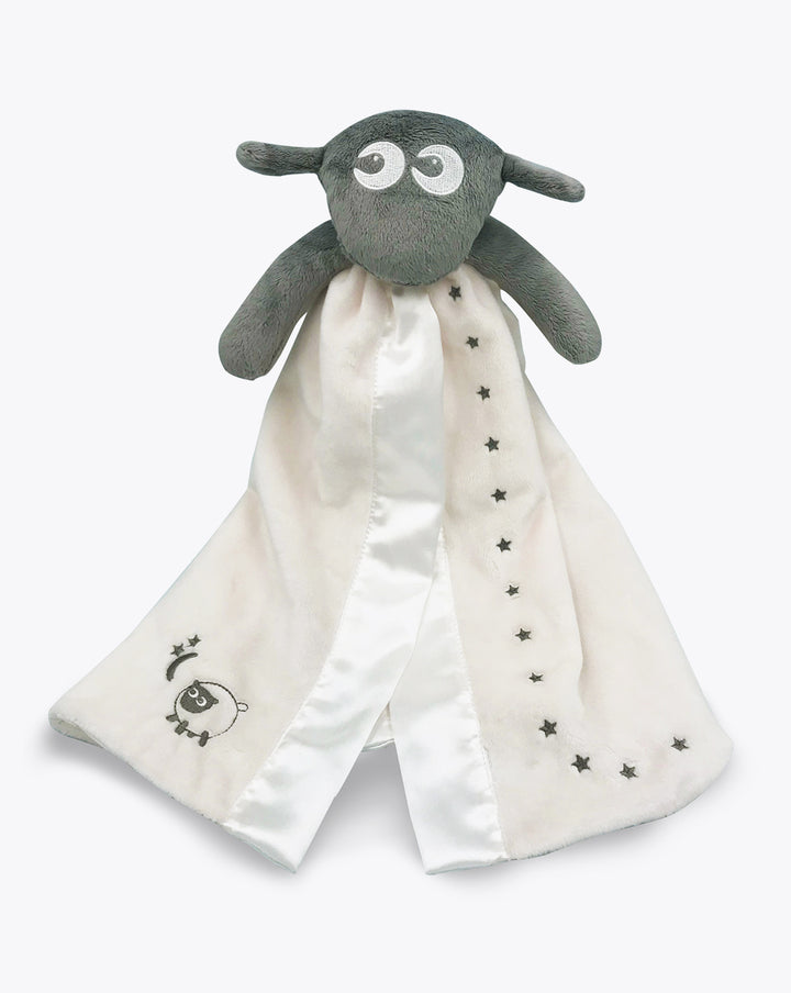 ewan baa baa blankie | baby comforter | grey