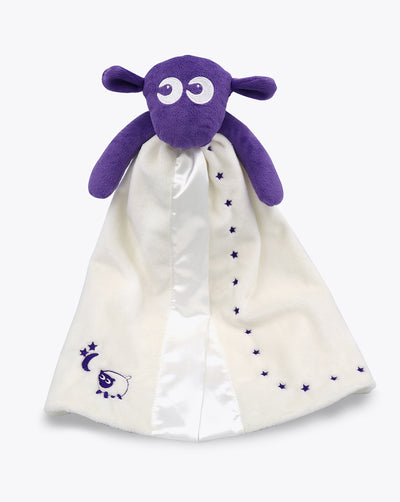 ewan baa baa blankie | baby comforter | purple