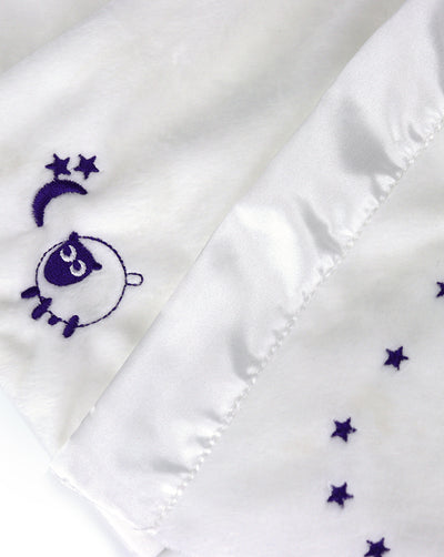 ewan baa baa blankie | baby comforter | purple