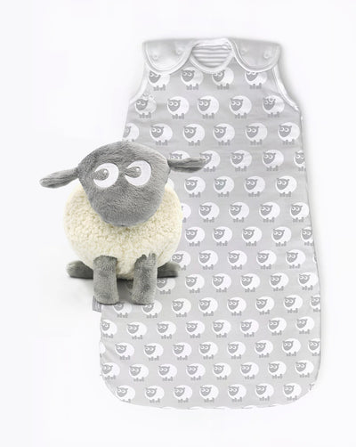 ewan grey bundle with sheeping bag