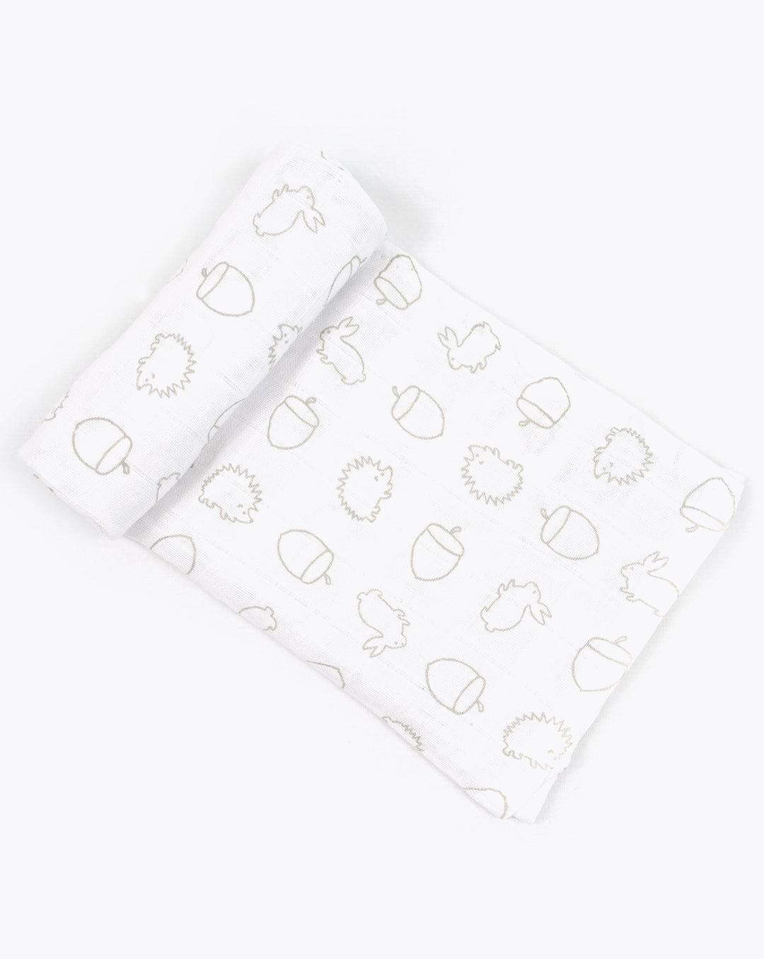 Muslin swaddle | Grey & Woodland | 2 Pack